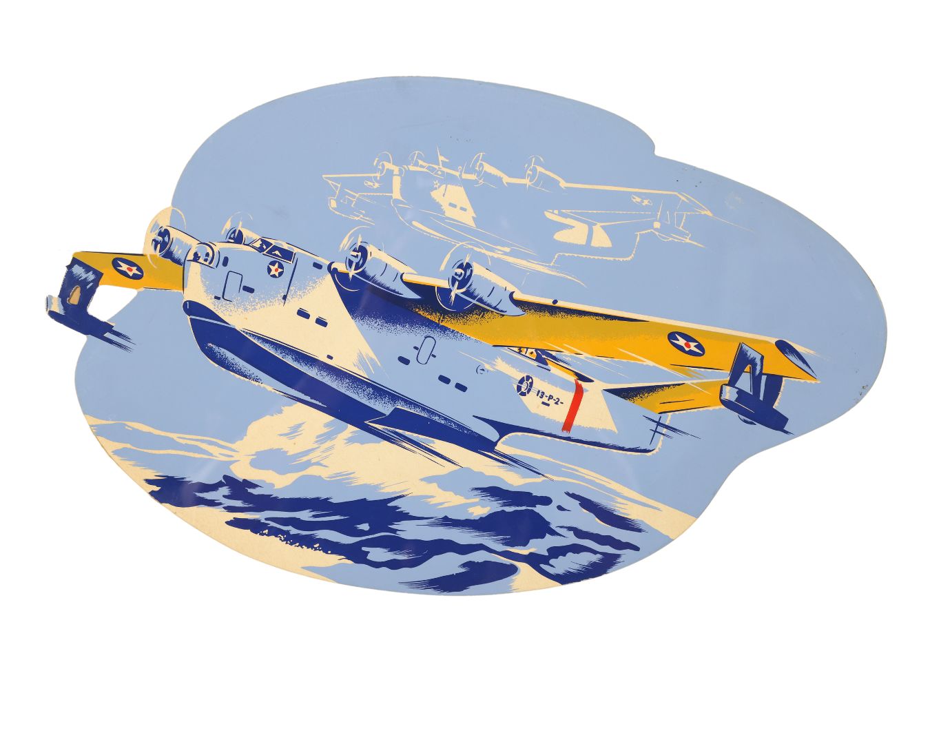 Authentic Vintage PBY Catalina Screen Print – Tribute to Southern Cali ...