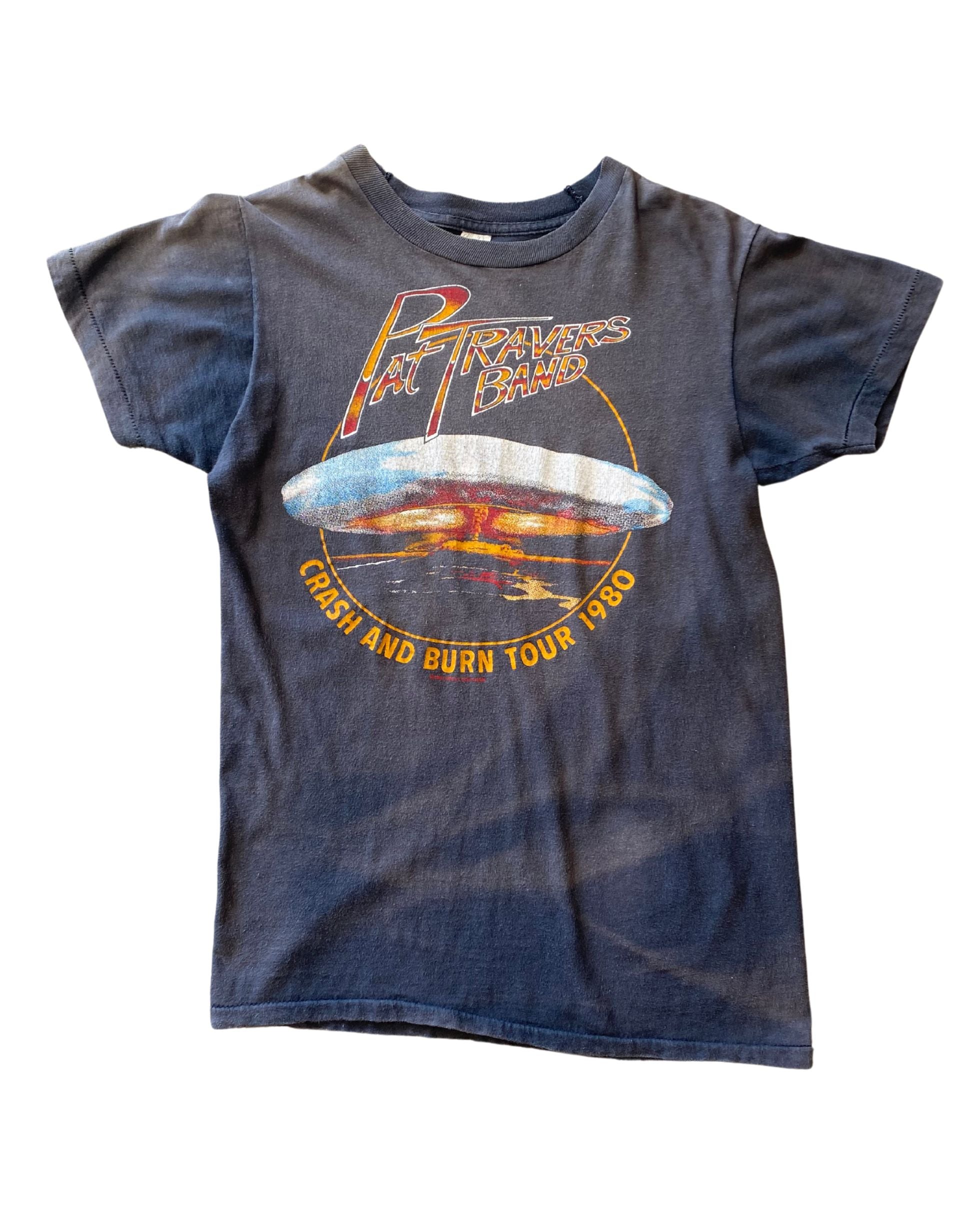 Pat Travers Crash and Burn Tour 1980 T-Shirt