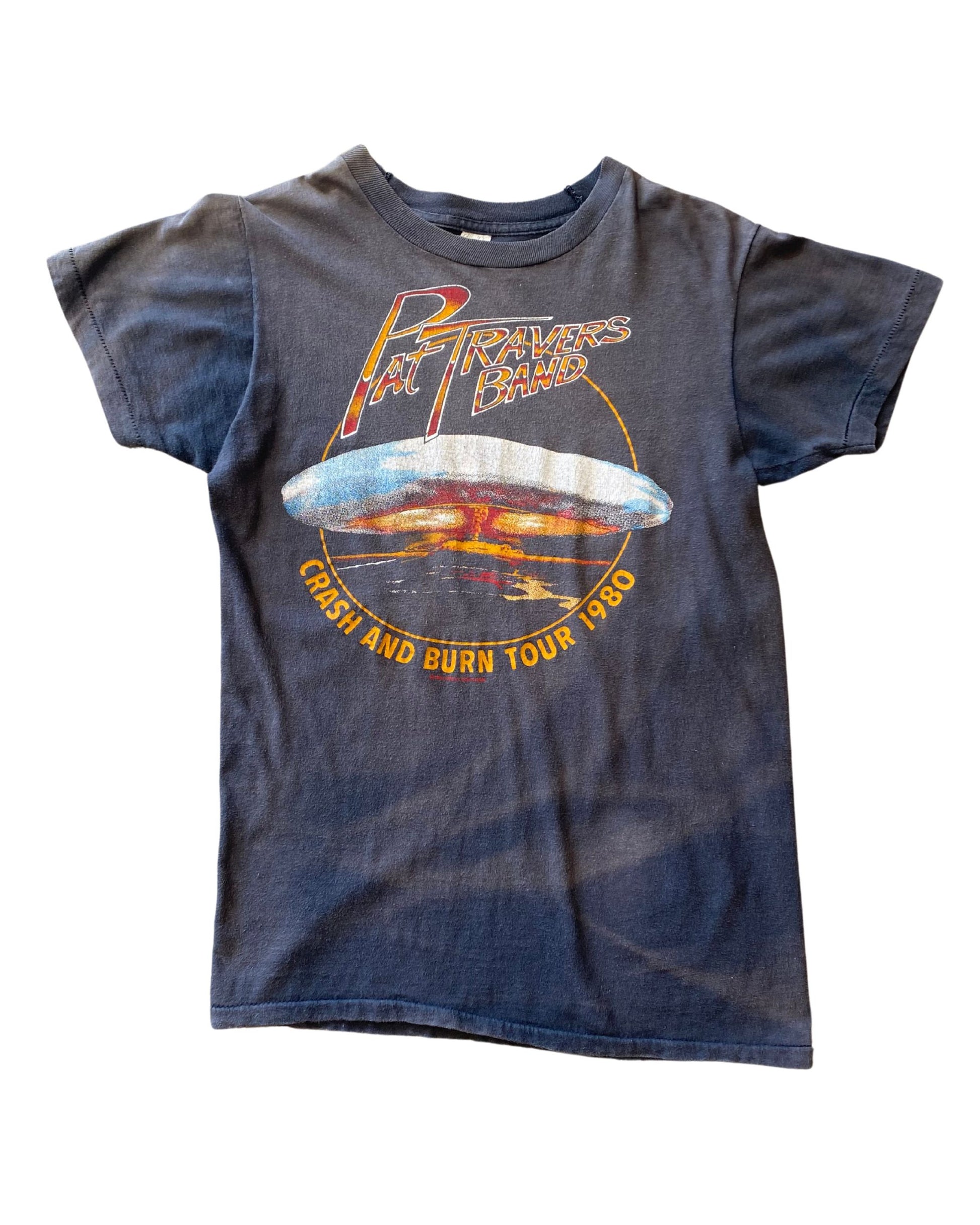 Pat Travers Crash and Burn Tour 1980 T-Shirt