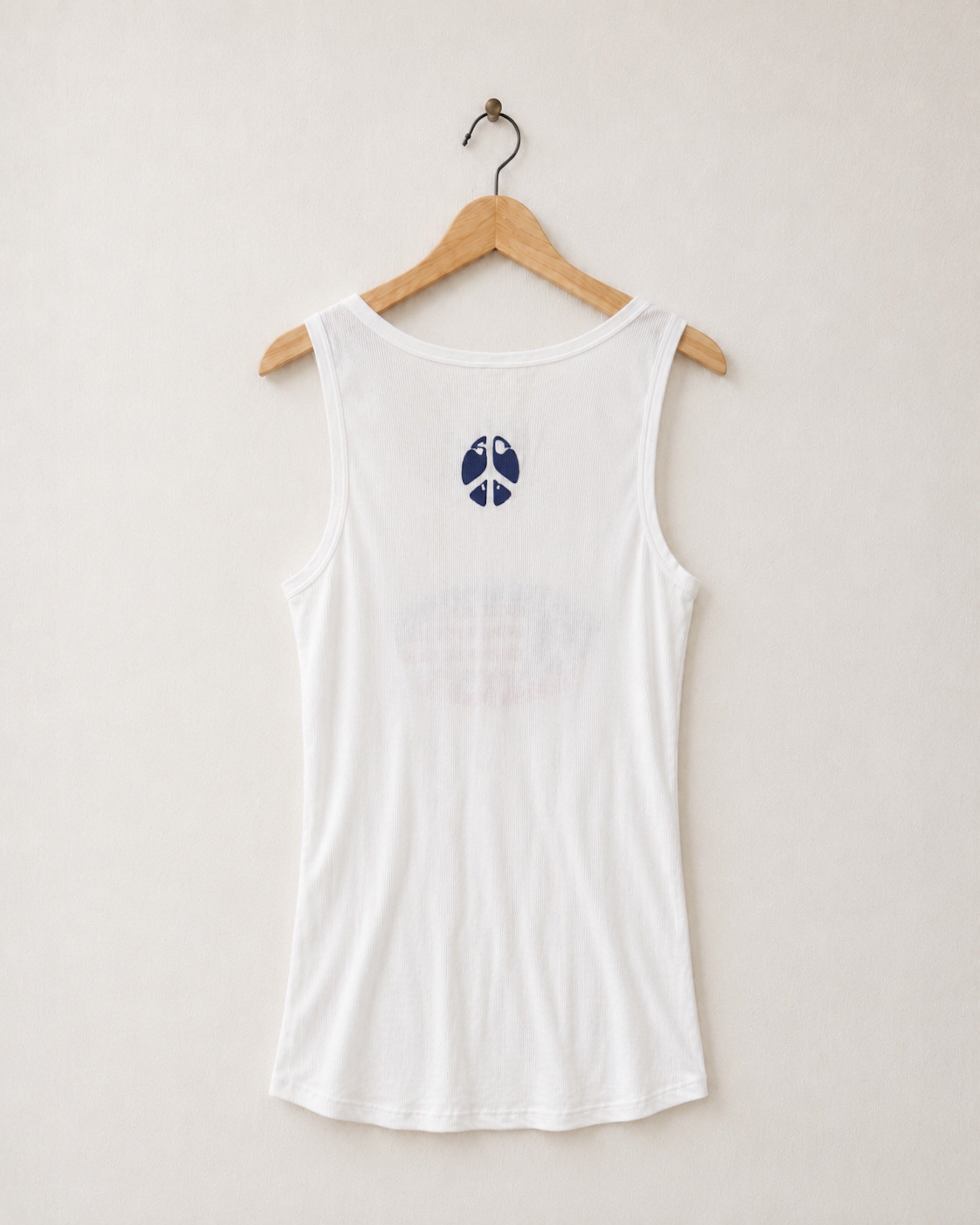 Peace Flag Ribbed Tank – Surfing Cowboys® Made in LA