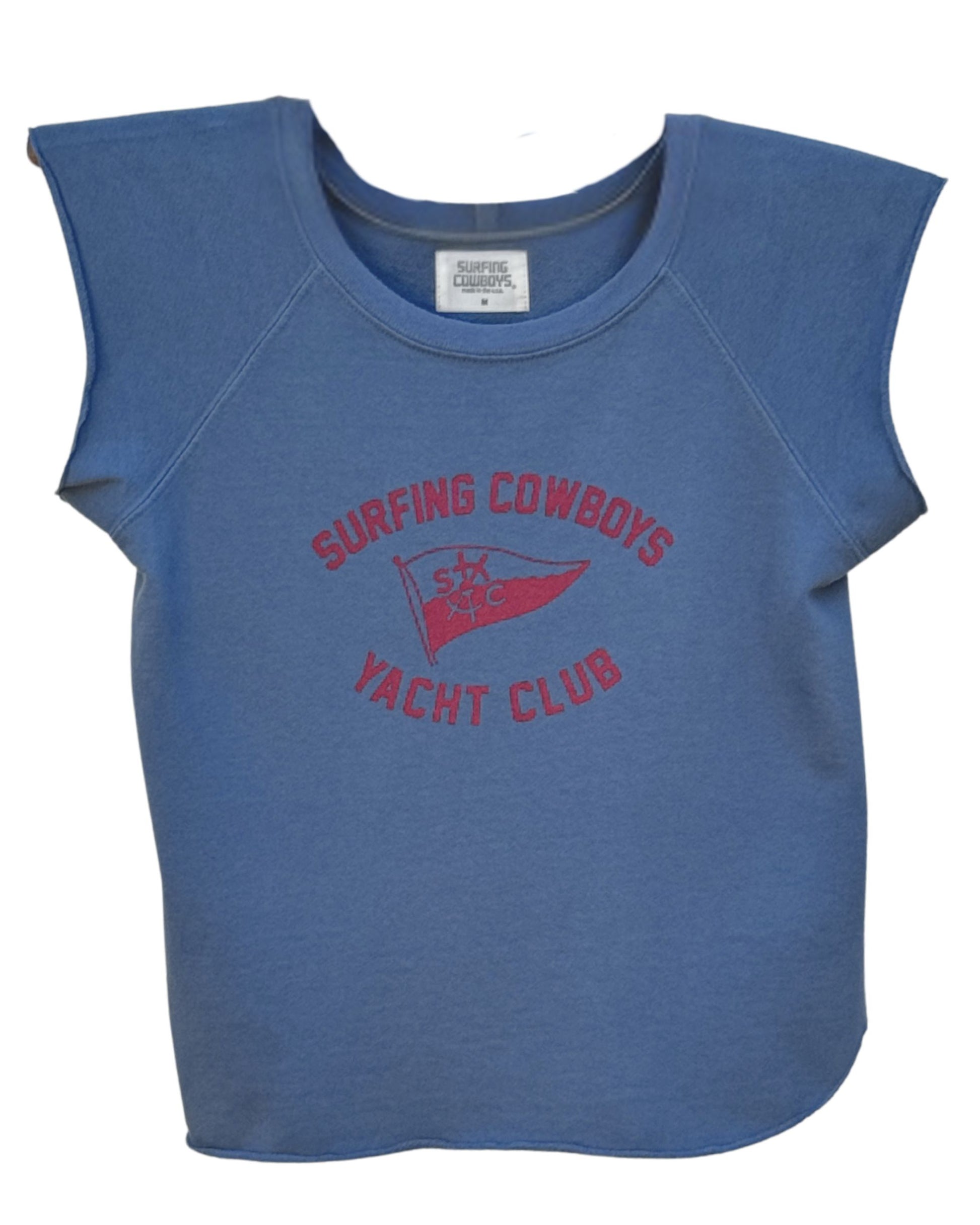 Yacht Club Women's Raglan Washed Indigo