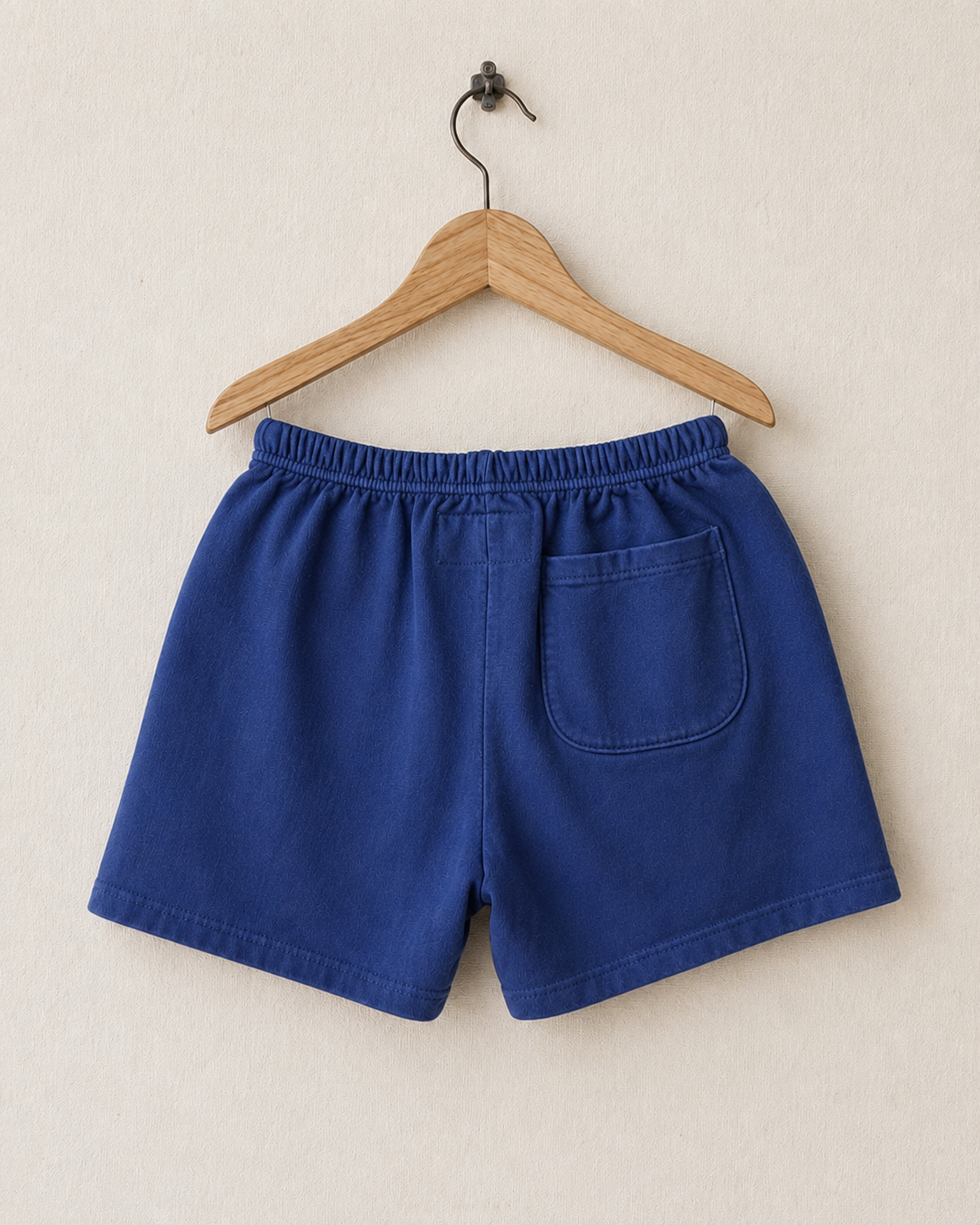 Surfing Cowboys Relaxed Shorts in Loopback Cotton – Washed Navy