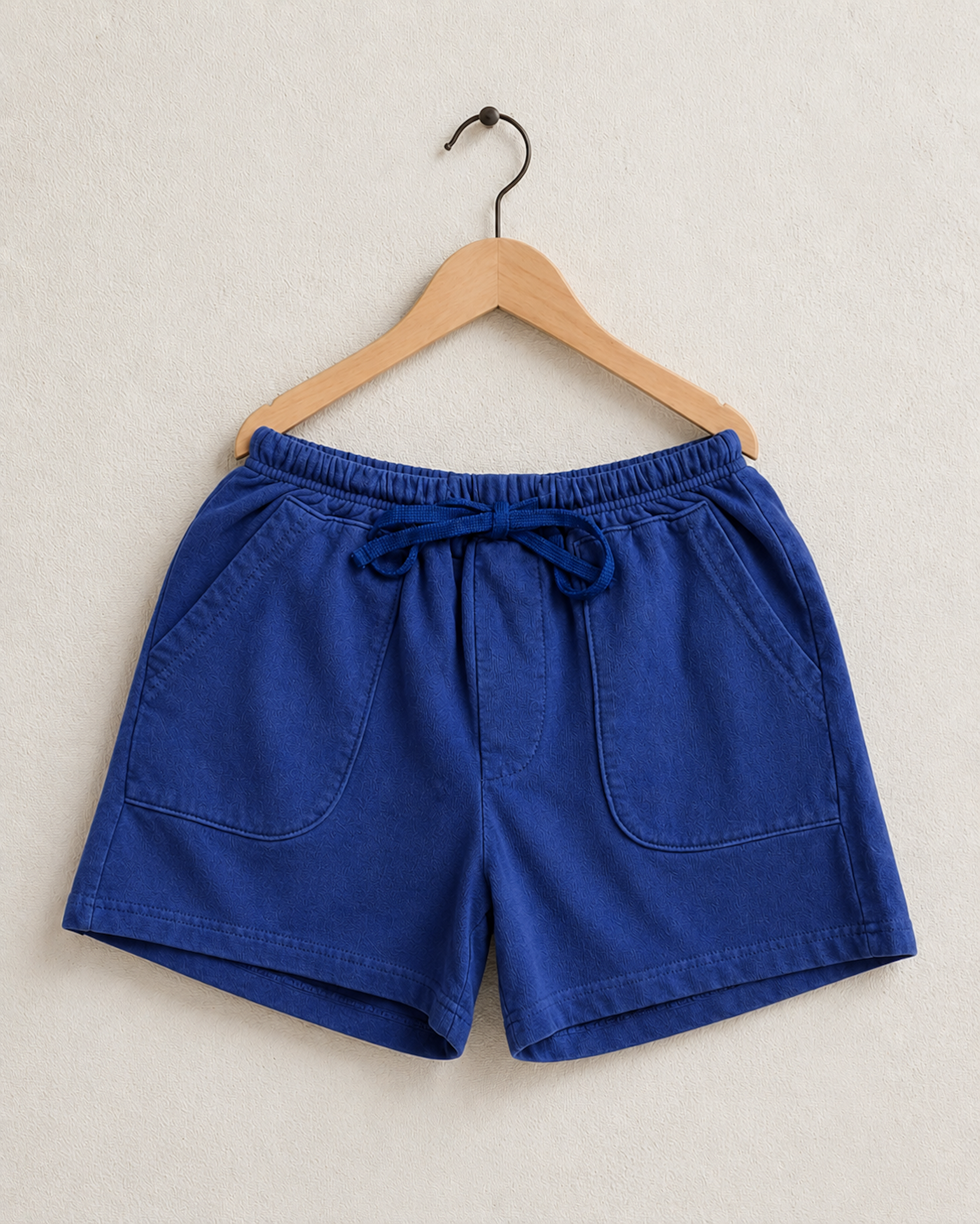 Surfing Cowboys Relaxed Shorts in Loopback Cotton – Washed Navy