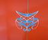Robert August Surfboard Early 1970s Twin Fin Fully restored Rocket 6 ft 10 in