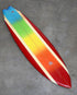 Robert August Surfboard Early 1970s Twin Fin Fully restored Rocket 6 ft 10 in
