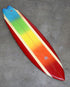 Robert August Surfboard Early 1970s Twin Fin Fully restored Rocket 6 ft 10 in