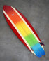 Robert August Surfboard Early 1970s Twin Fin Fully restored Rocket 6 ft 10 in