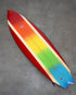Robert August Surfboard Early 1970s Twin Fin Fully restored Rocket 6 ft 10 in