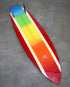 Robert August Surfboard Early 1970s Twin Fin Fully restored Rocket 6 ft 10 in