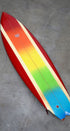Robert August Surfboard Early 1970s Twin Fin Fully restored Rocket 6 ft 10 in
