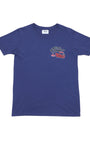 Rodeo Adult T-Shirt Washed Navy Front