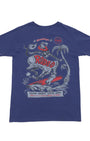 Rodeo Adult T-Shirt Washed Navy Back