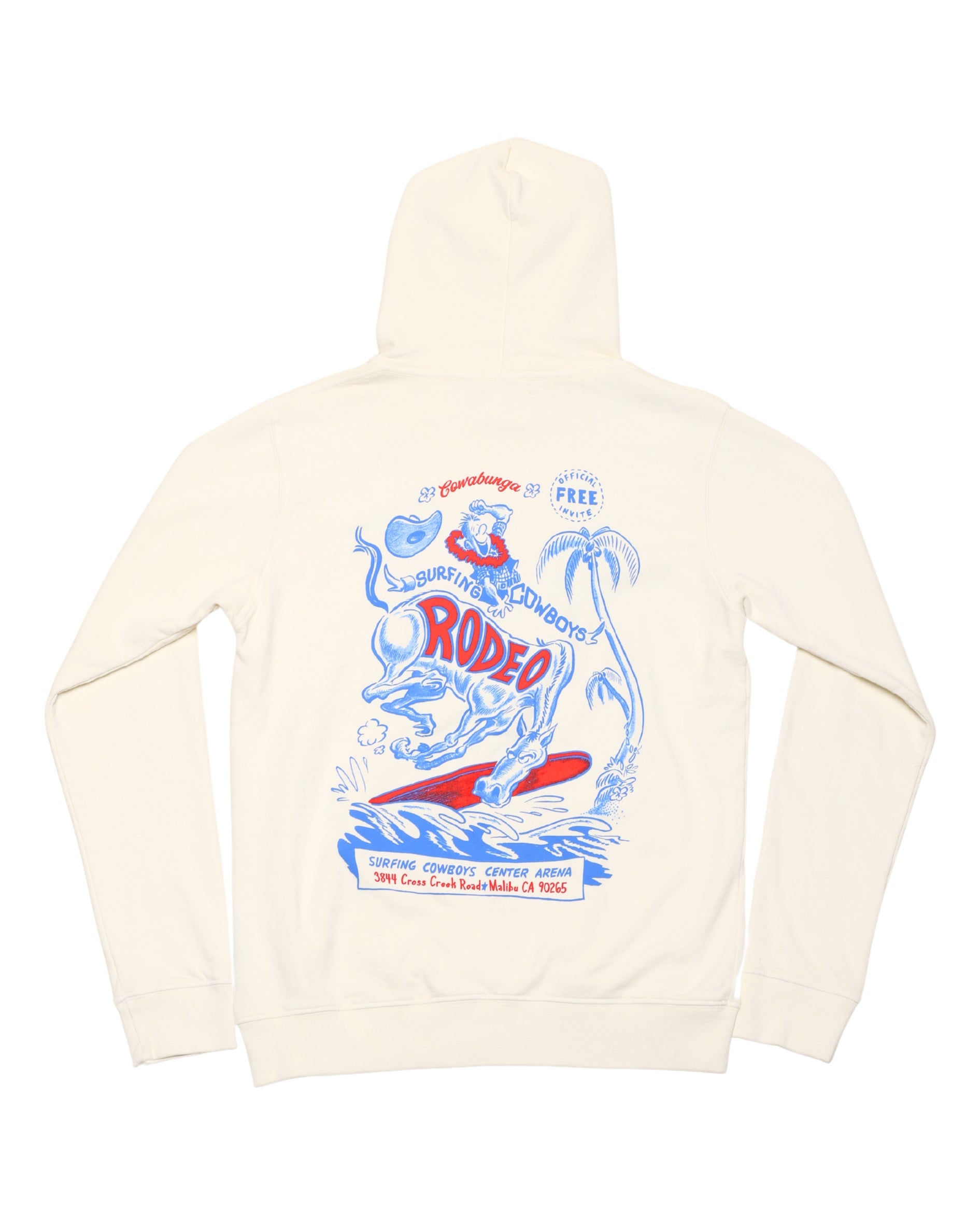 Rodeo Pull-Over Hoodie Cream