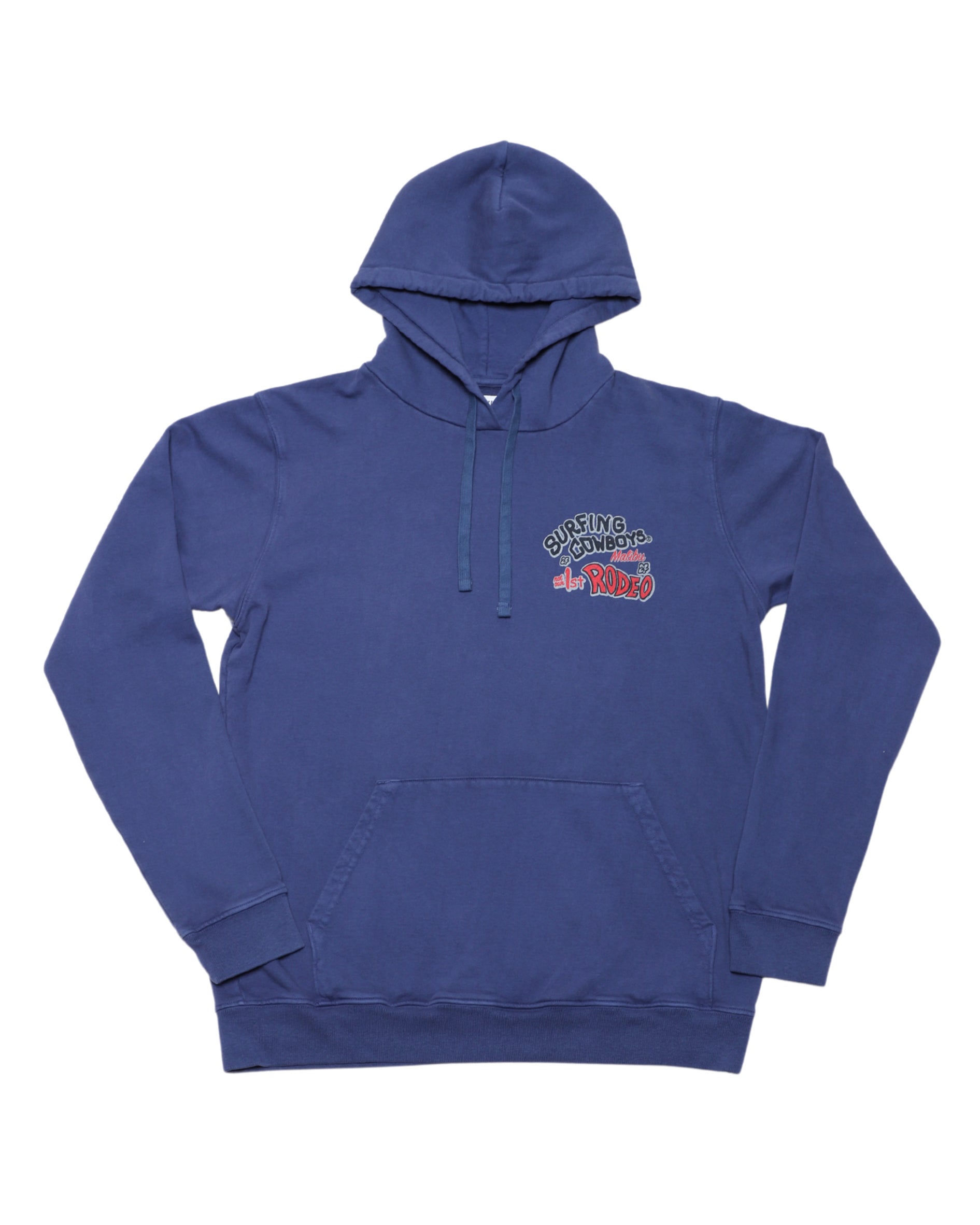 Rodeo Pull-Over Hoodie Washed Navy