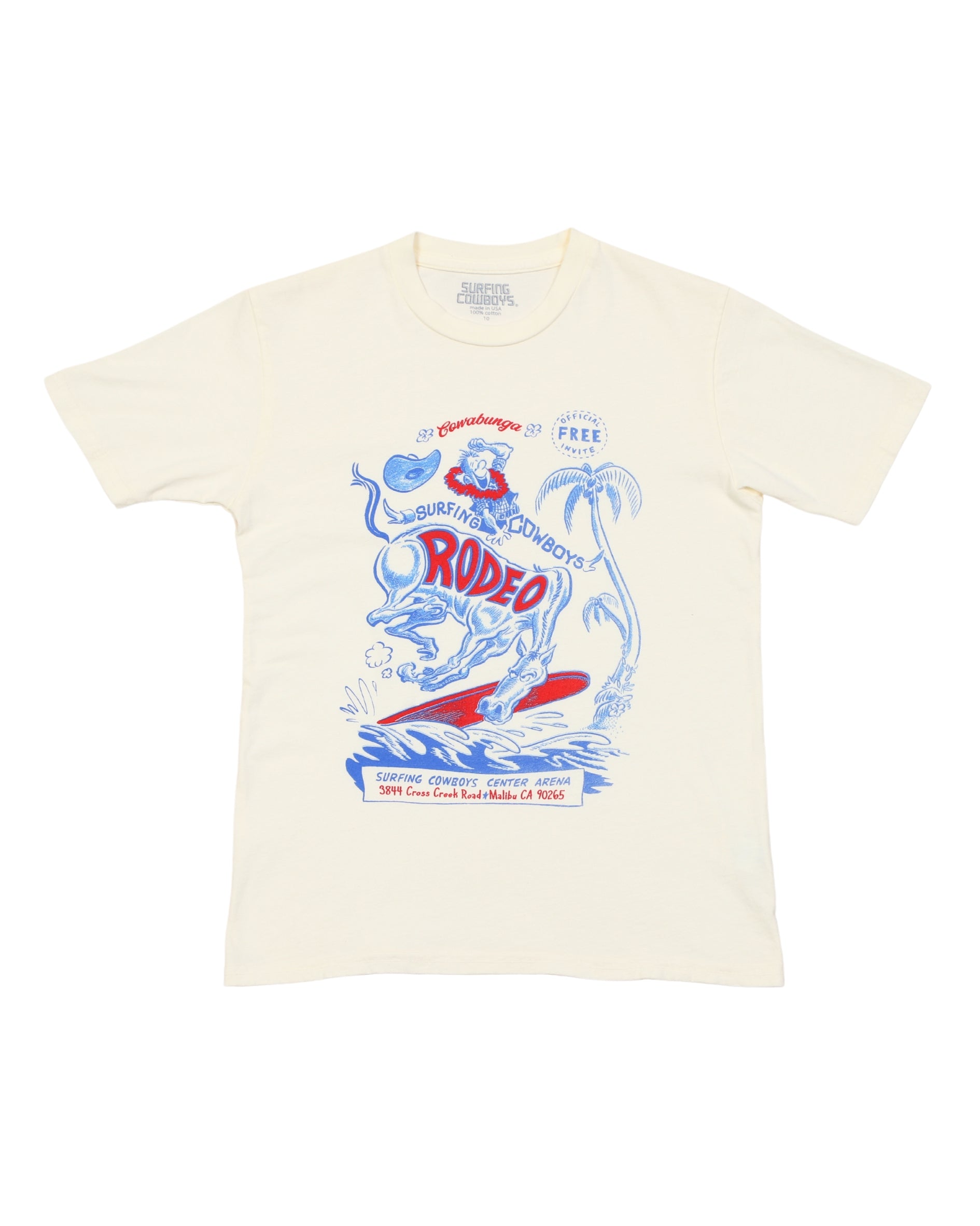 Rodeo Toddler T-Shirt Cream