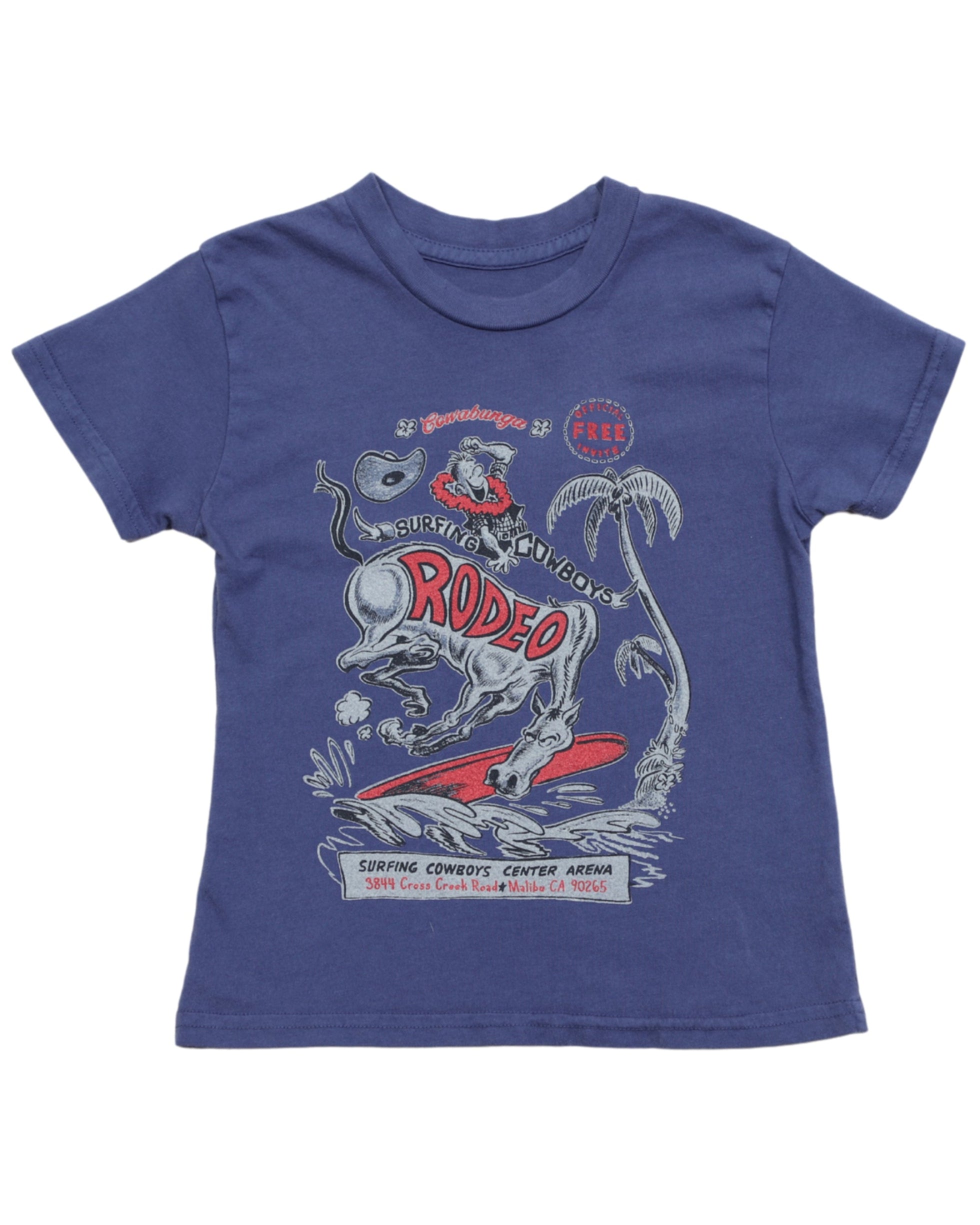 Rodeo Toddler T-Shirt Washed Navy