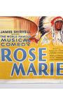 Rose Marie Theater Poster Image 40x80 Good Condition Mounted on Linen Bottom Left