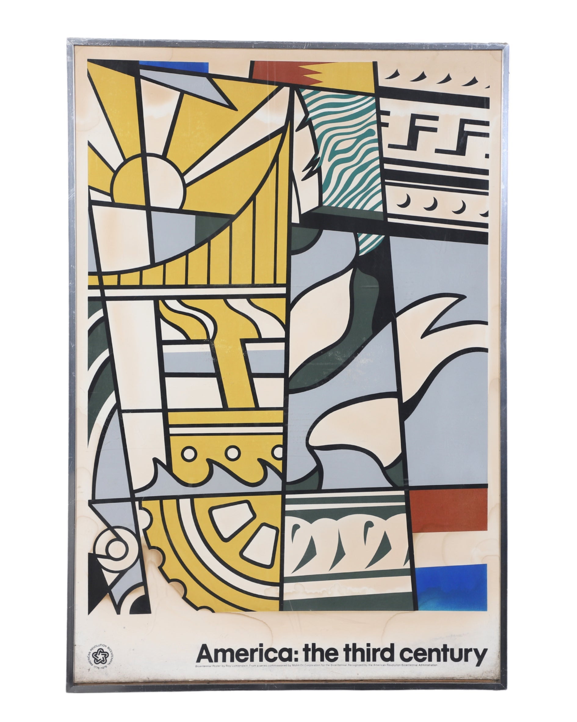 Roy Lichtenstein Bi-Centennial Poster Full View