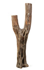  Saguaro skeleton cactus floor lamp with dual-arm design and internal lighting.