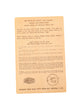 Reverse side of Hook-Fast sales brochure.