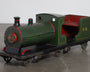 Scale Model Locomotive Train Engine 1940s 48"Lx10"W x17"H