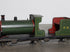 Scale Model Locomotive Train Engine 1940s 48"Lx10"W x17"H Left Side View Angle