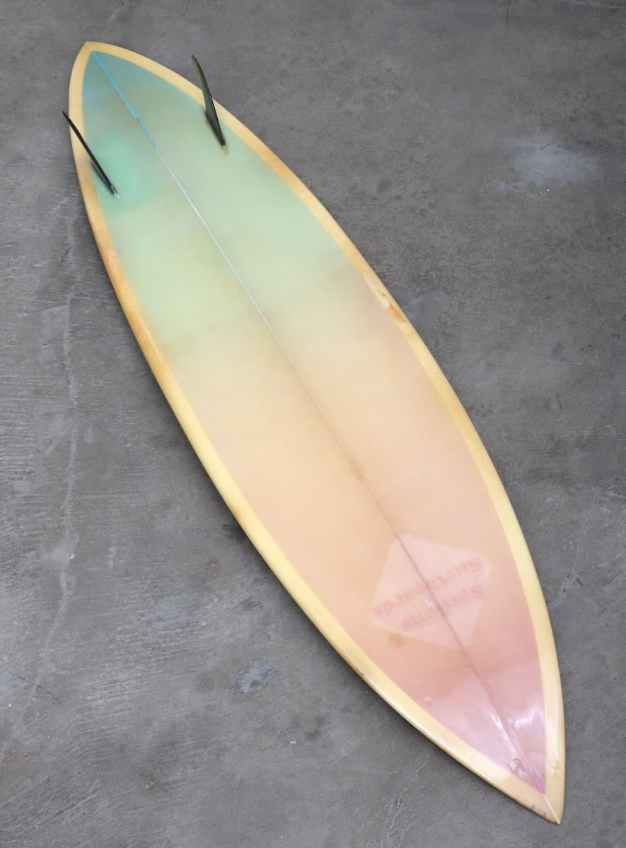 Sessions Surfboards Late 1970s w Bubble Design