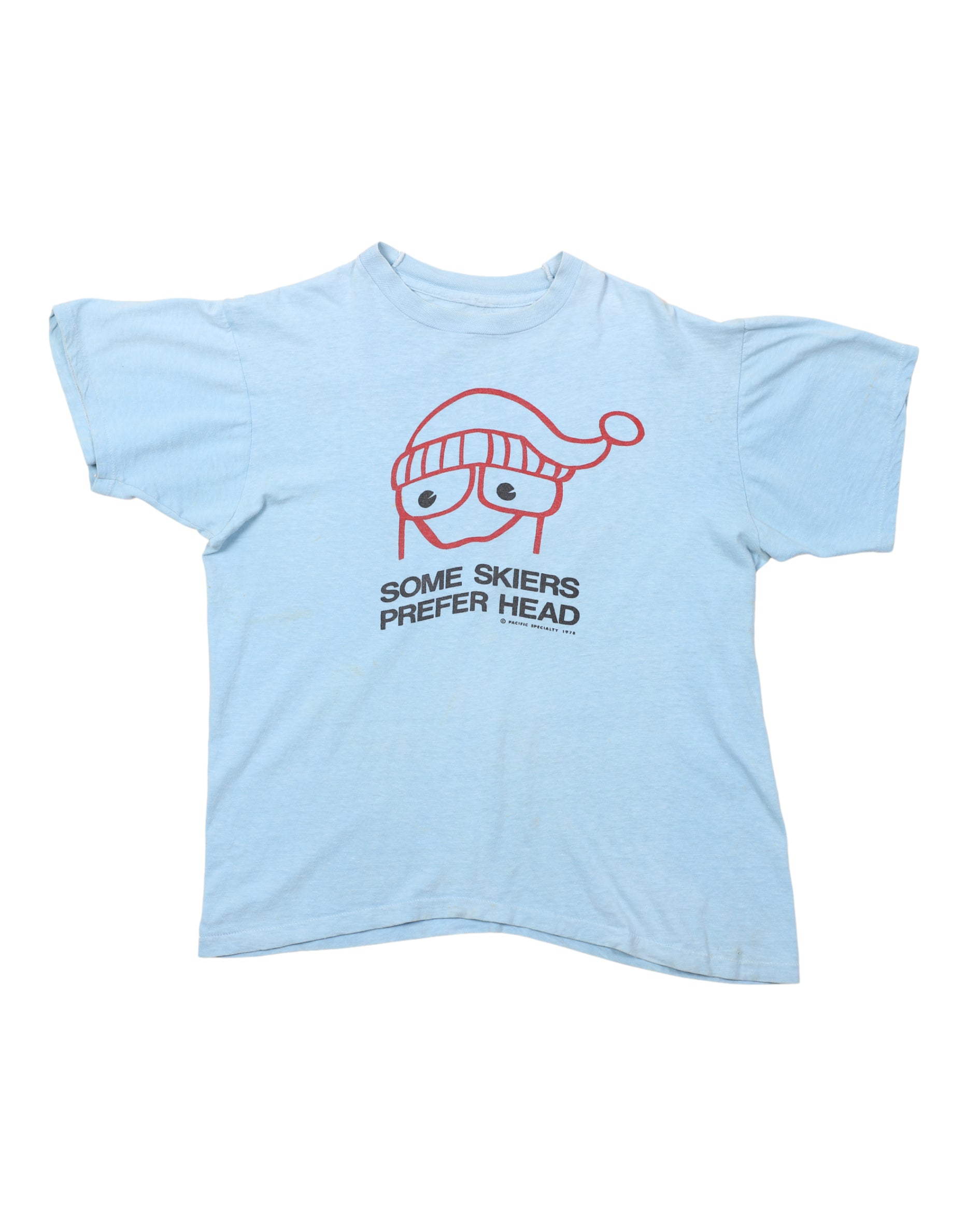 Some Skiers Prefer Head Vintage 1978 T-Shirt L USA Front