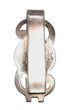 St Christopher Money Clip Shaped like US Dollar Symbol Back View