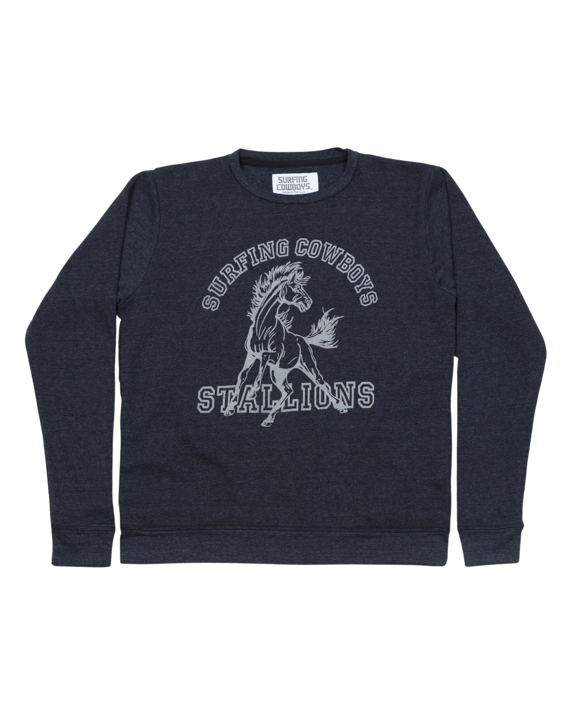 Stallions Crew Sweatshirt Front