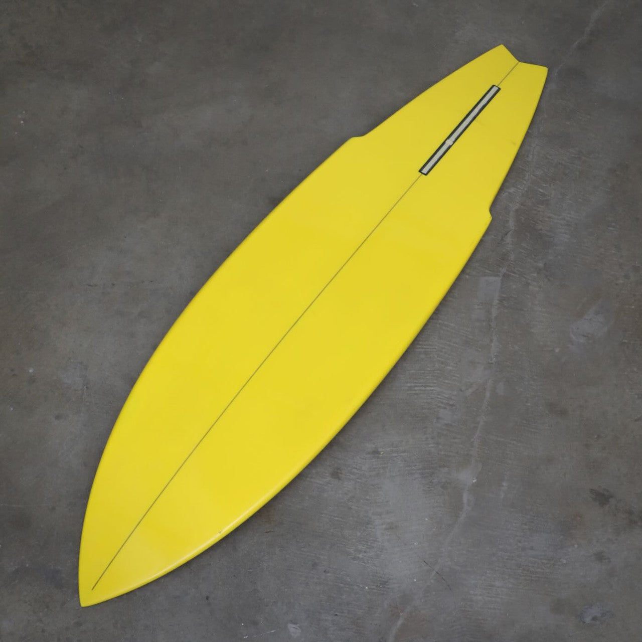 Sunline Surfboard ALL ORIGINAL 1970s Yellow Orange Never in the Water