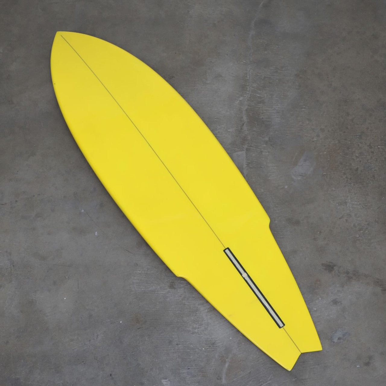 Sunline Surfboard ALL ORIGINAL 1970s Yellow Orange Never in the Water