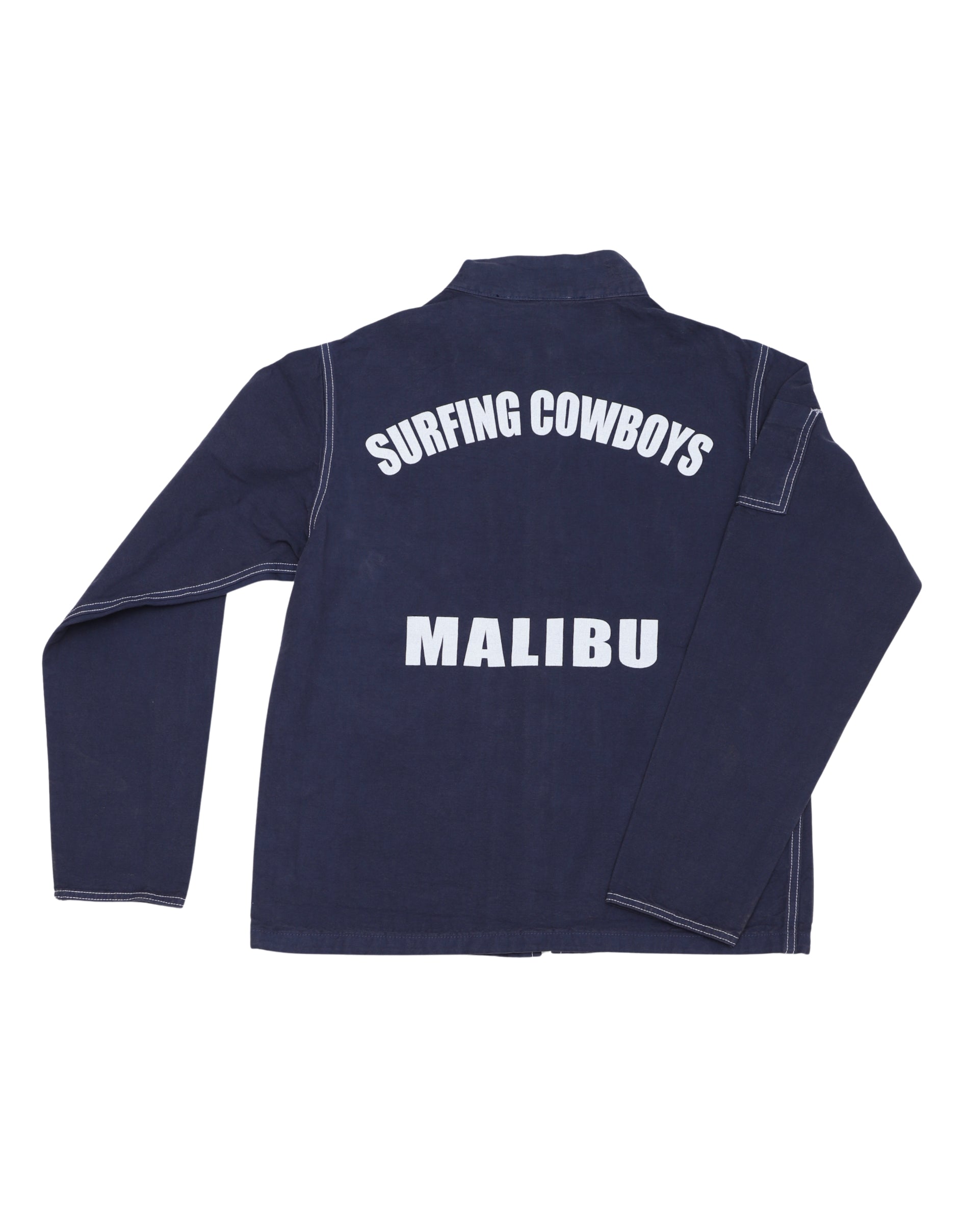 Surfing Cowboys Classic Surf Jacket Canvas Washed Navy