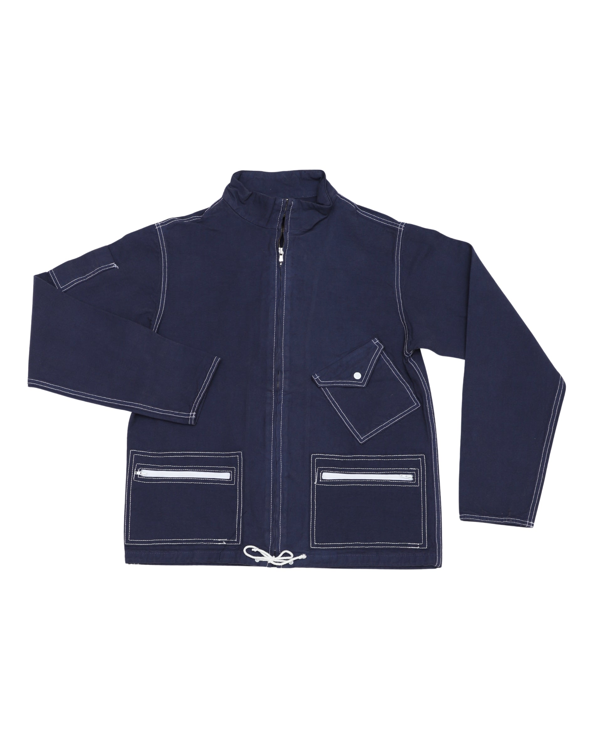 Surfing Cowboys Classic Surf Jacket Canvas Washed Navy