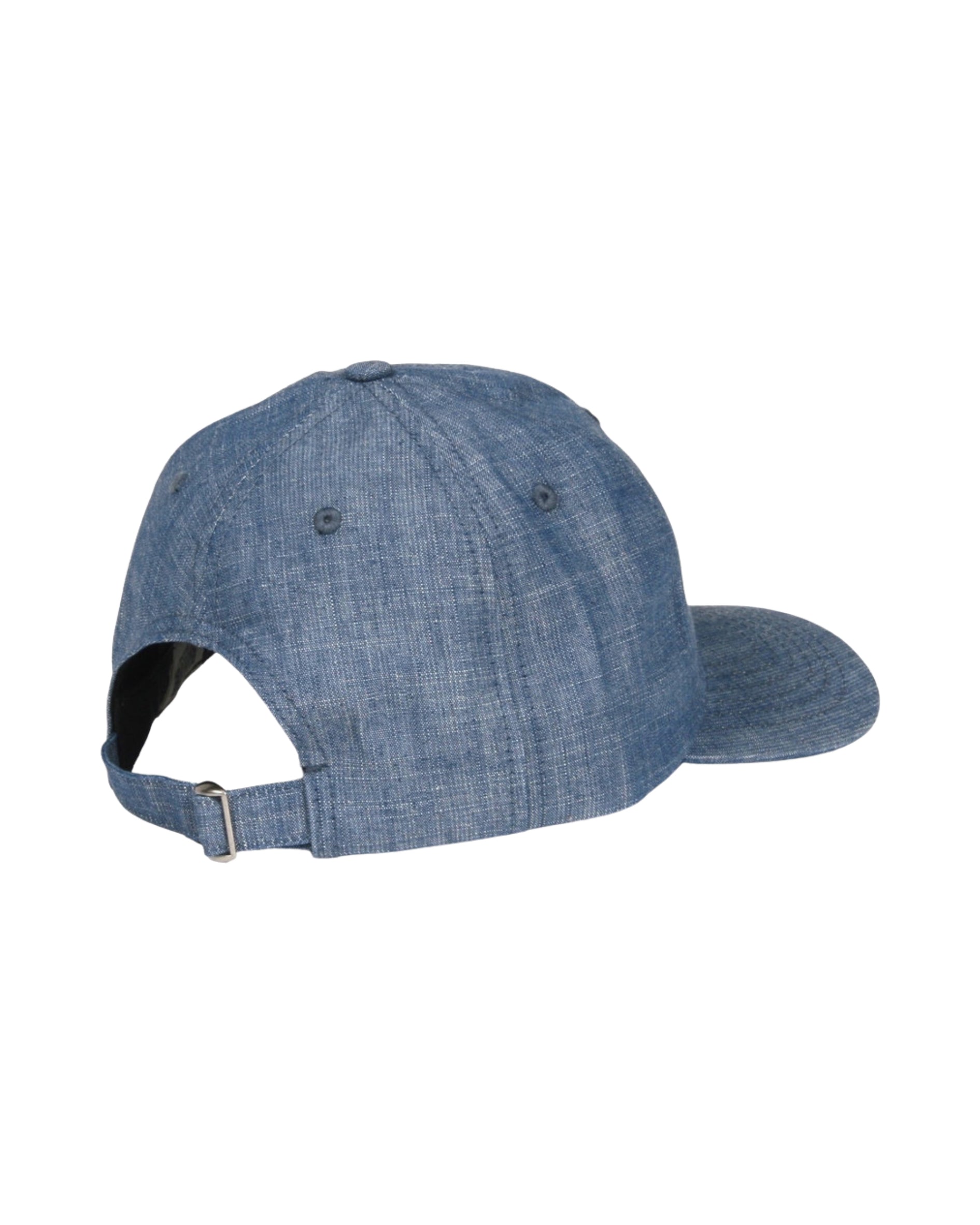 Surfing Cowboys Logo Hat Chambray Blue Back