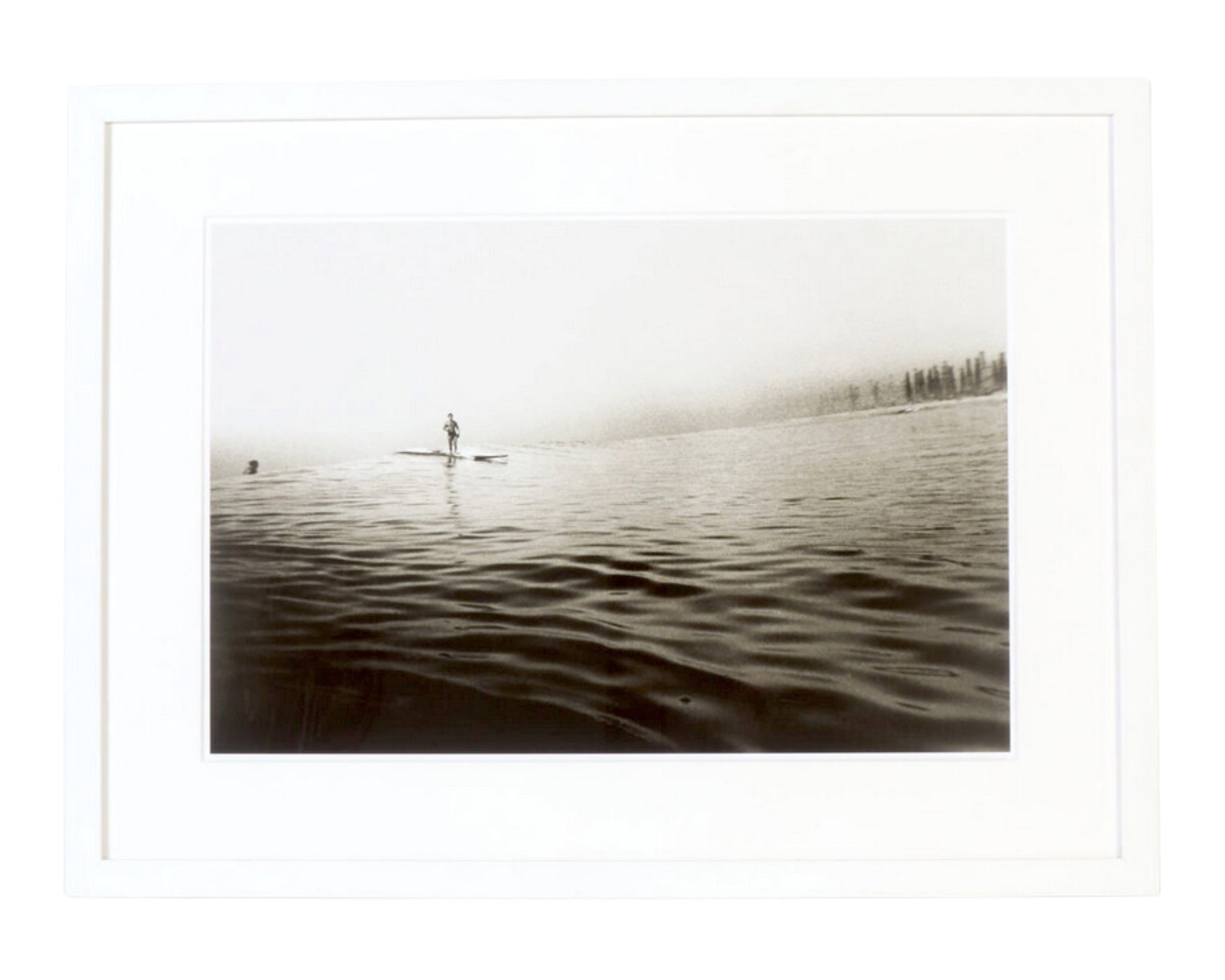 Surfing on Glass Huntington Beach 1930s Archival Photo 43 x 31