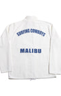 Surfing Cowboys Classic Surf Jacket – Alabaster White Cotton Canvas Back.