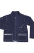 Surfing Cowboys Classic Surf Jacket – Washed Navy Cotton Canvas.