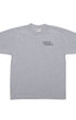 Surfing Cowboys Logo Heather Grey Front View