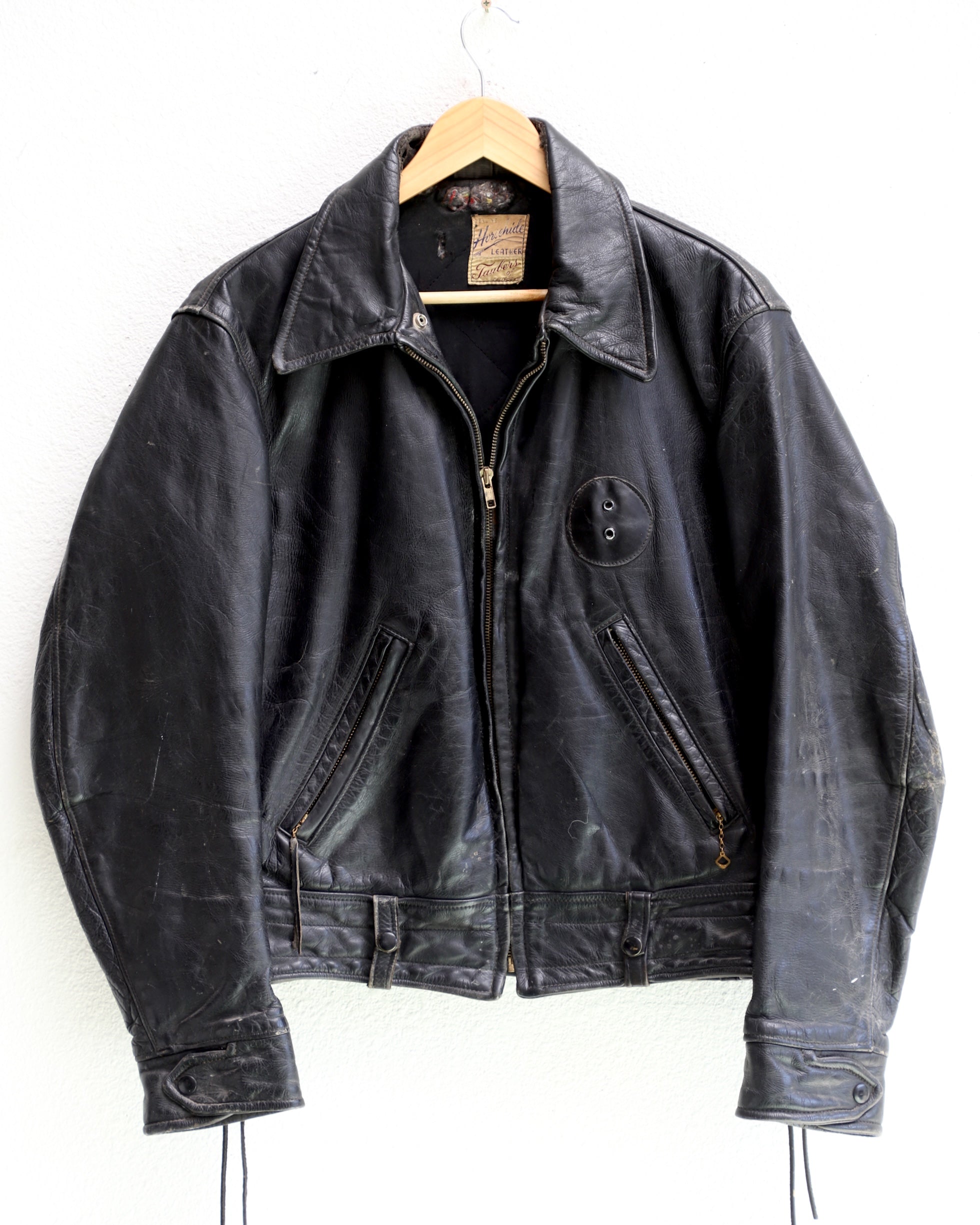 Taubers Horsehide Jacket 1950s California