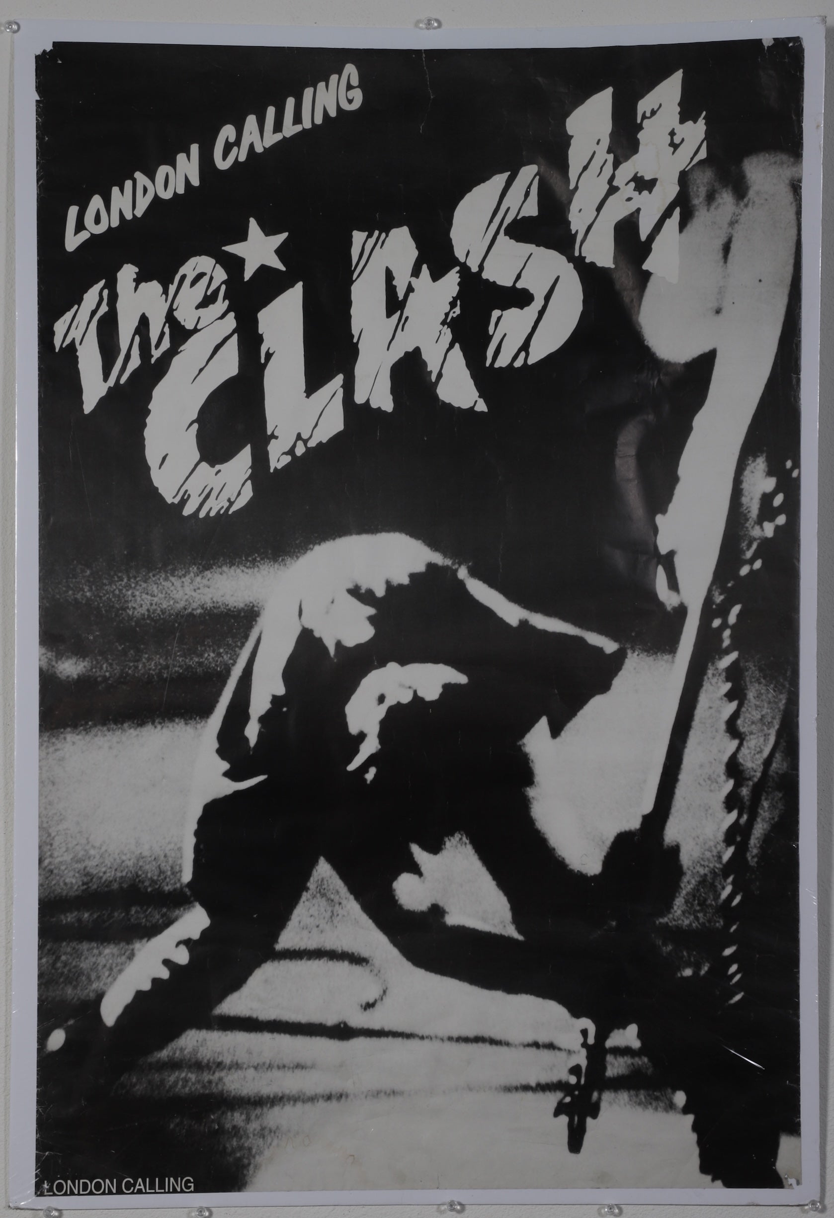 The Clash Poster London Calling 1970s