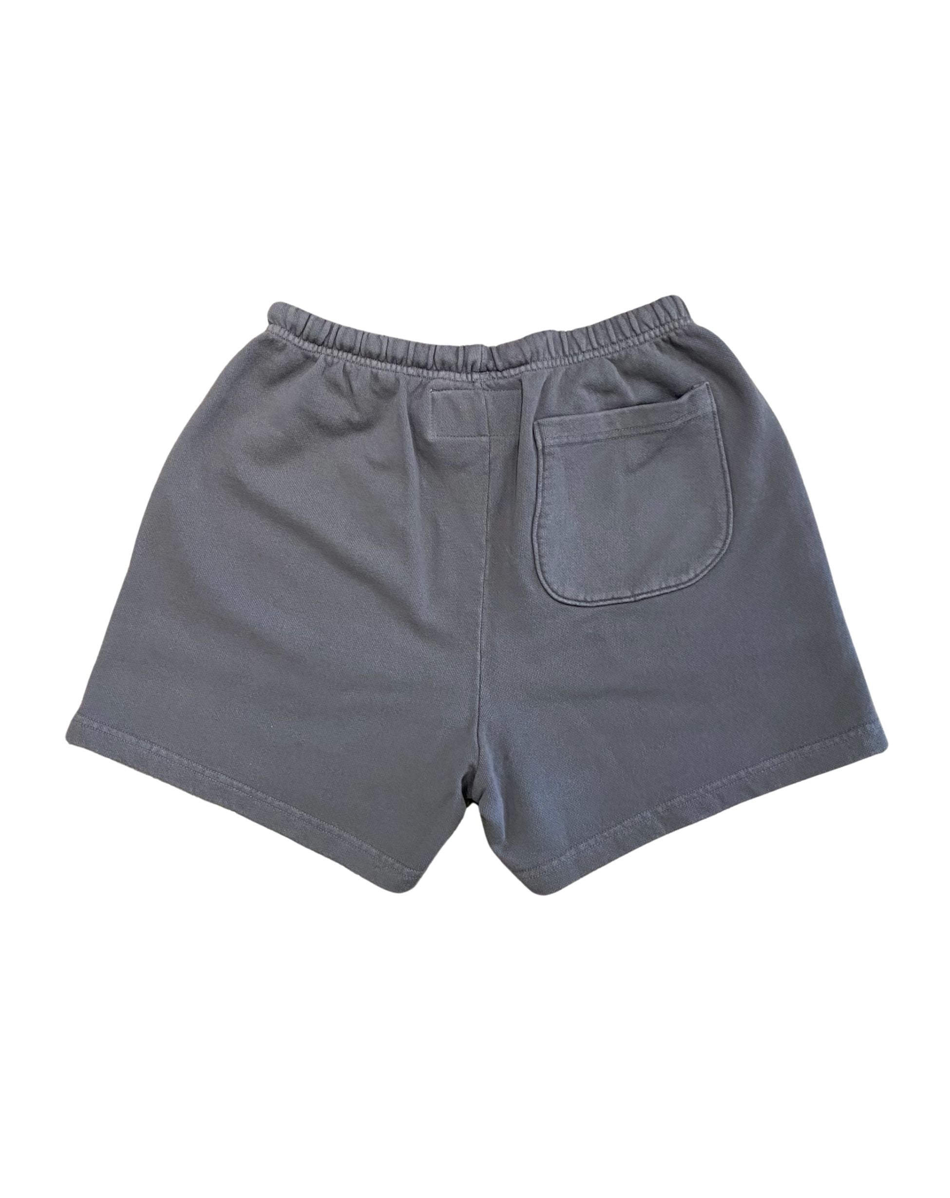 The Relaxed Shorts in Loopback Cotton - Dove Grey