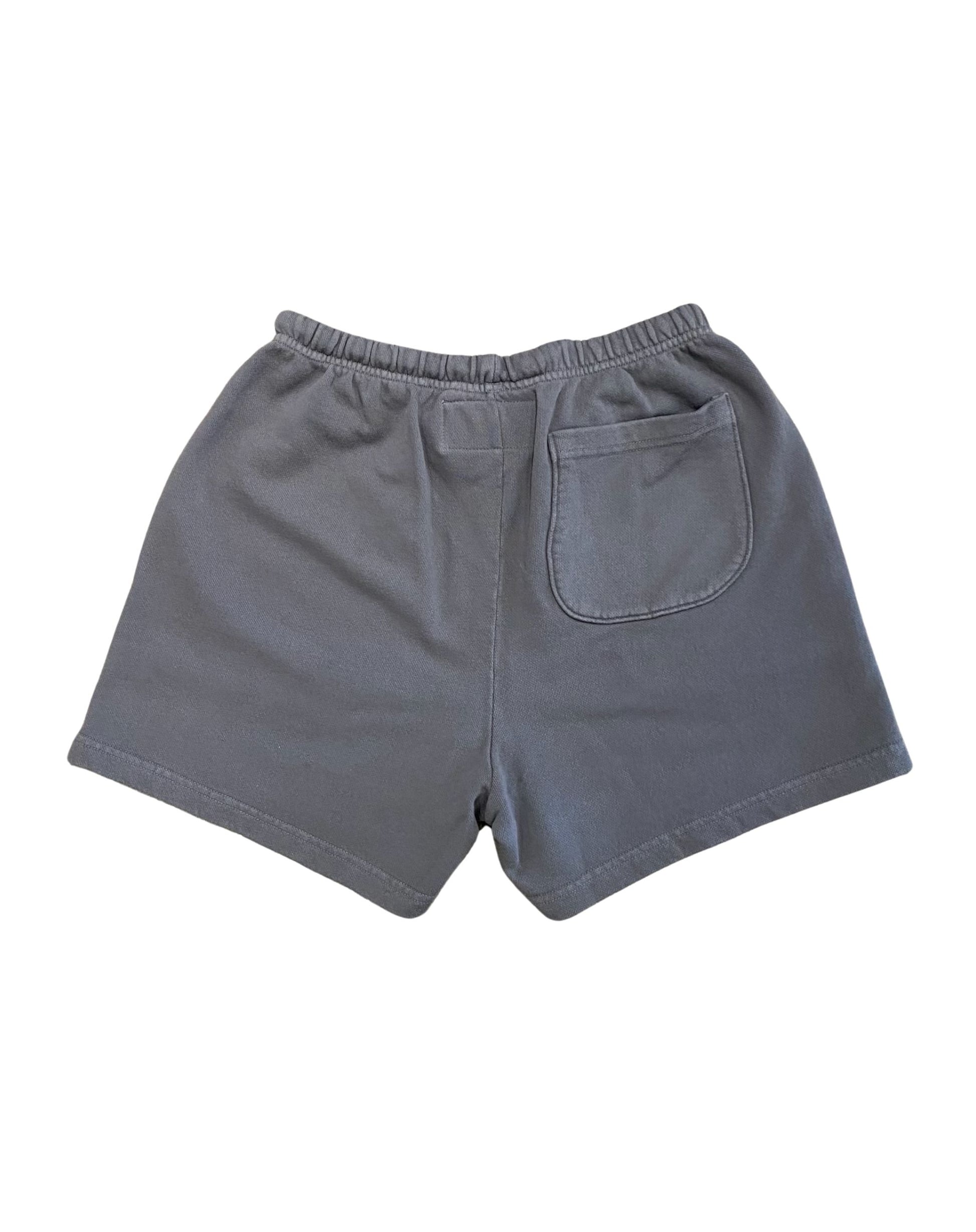 The Relaxed Shorts in Loopback Cotton - Dove Grey