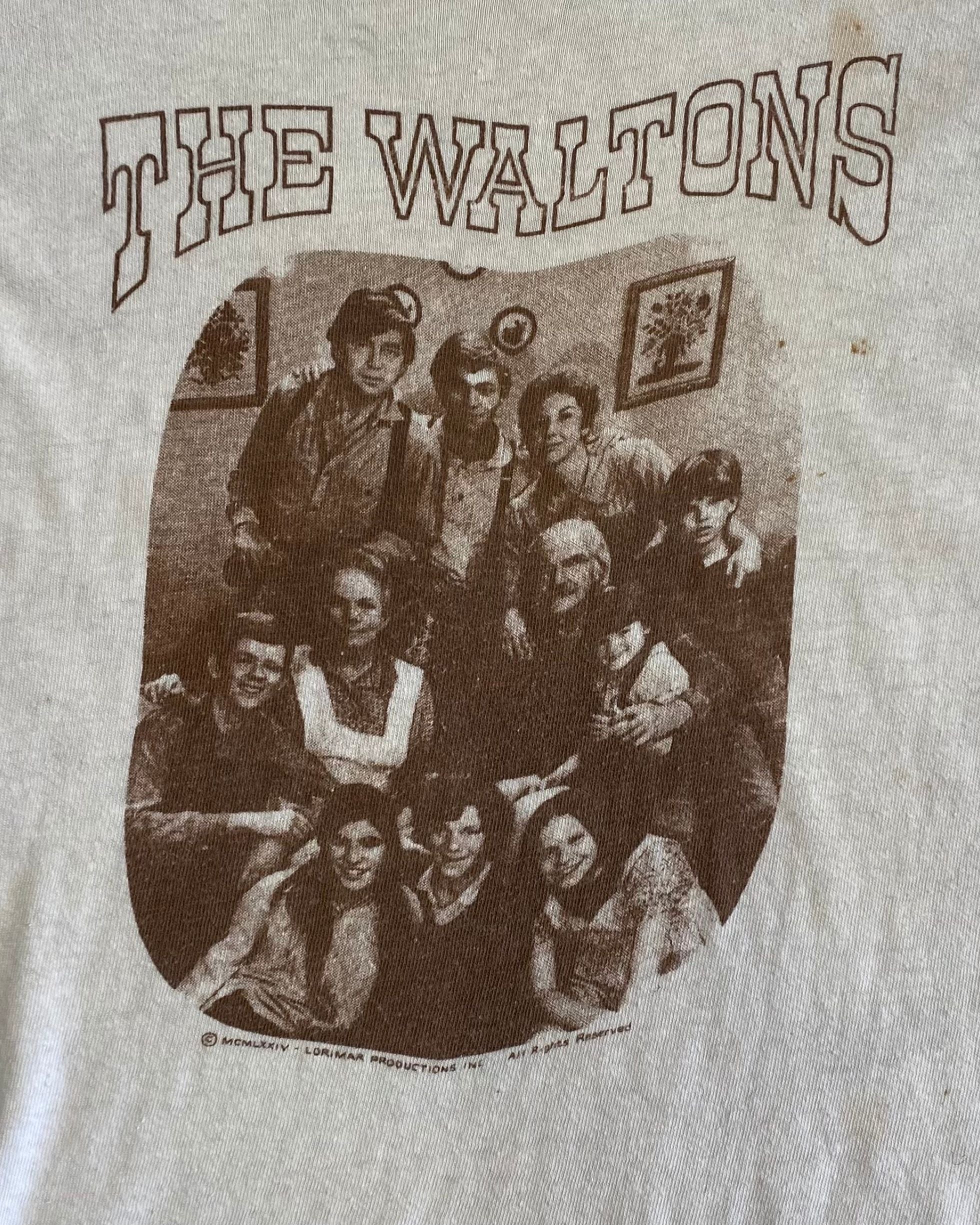 The Waltons Original T-Shirt - 1975 USA