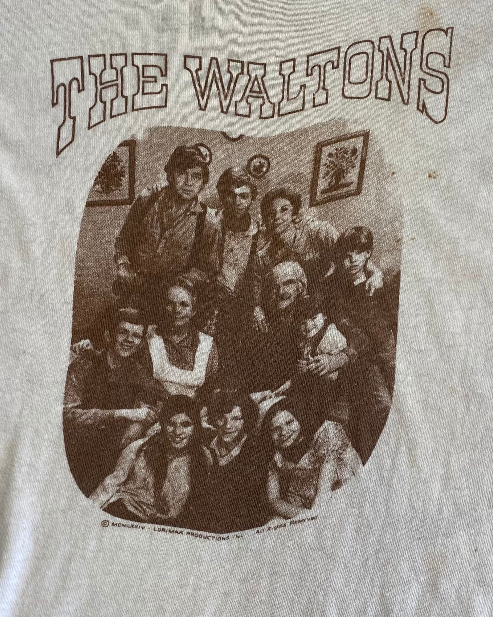 The Waltons Original T-Shirt - 1975 USA