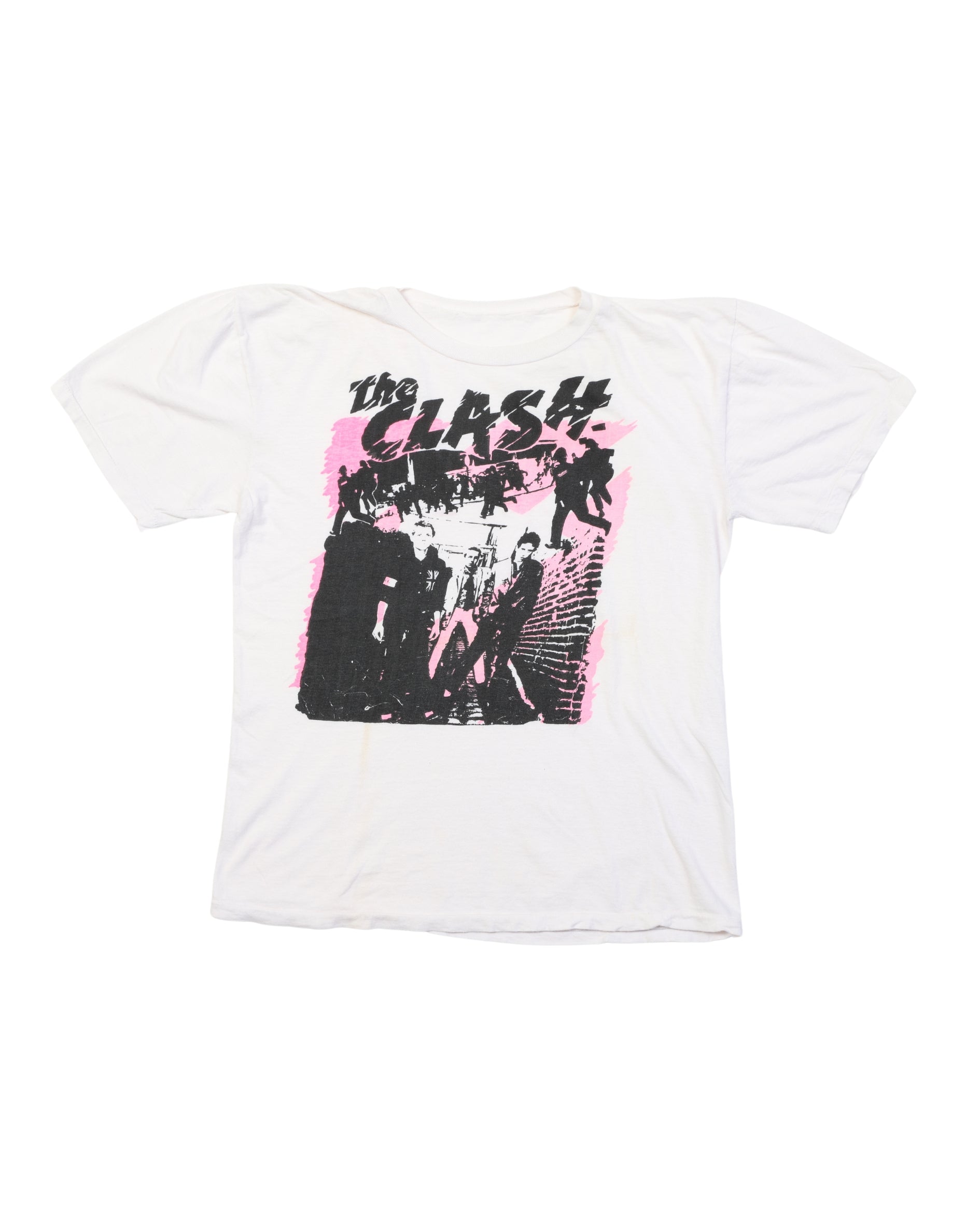 The Clash Self Titled 1970's T-Shirt Full View