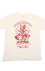 Tiki Rock T-Shirt Cream Front.