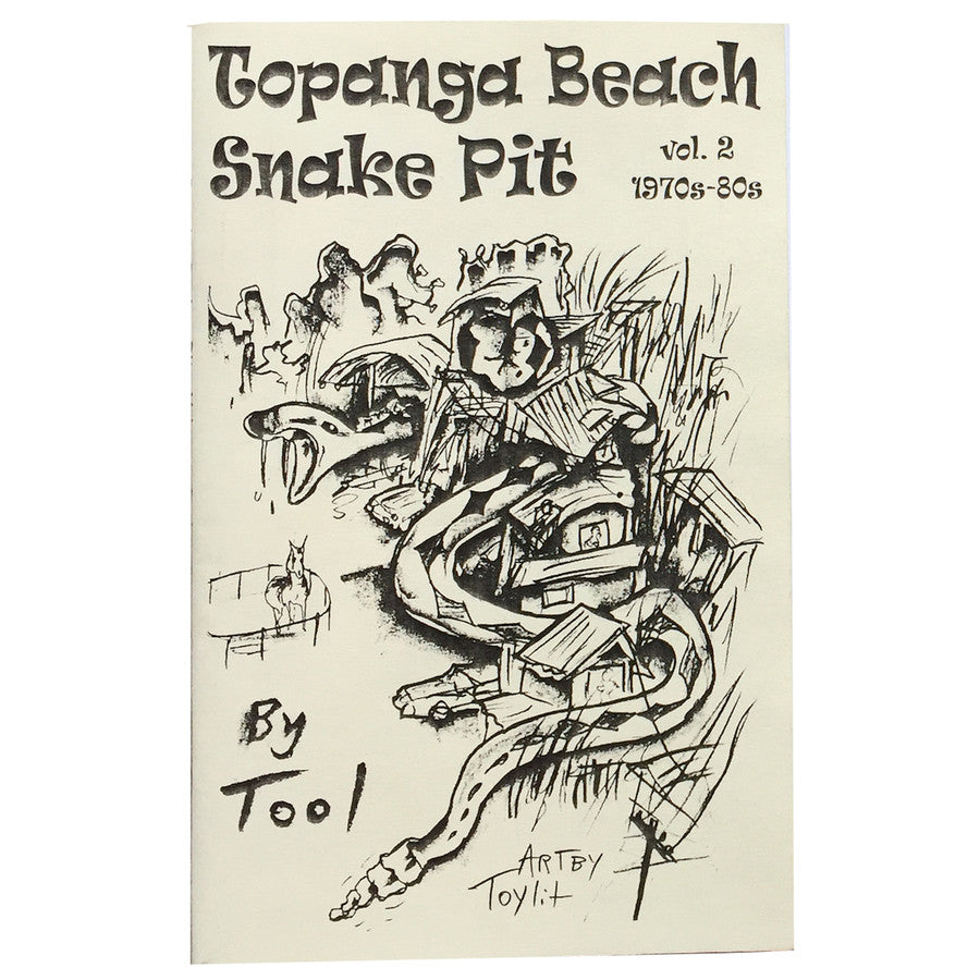 "Topanga Beach Snake Pit Vol. 2: A True Slice of Life" by Tool, Art by Toylit Front Cover