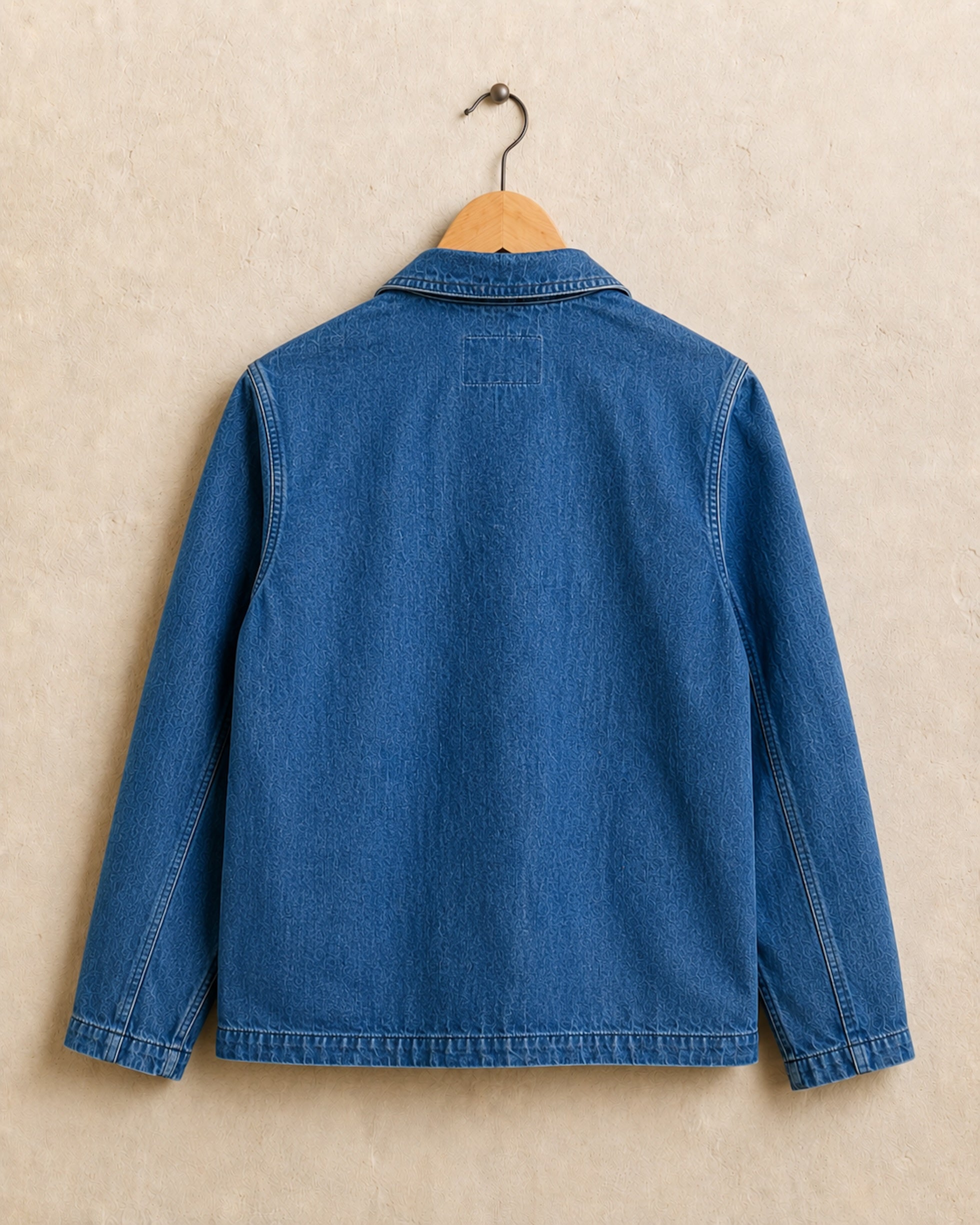 USS SURFING COWBOYS Washed Denim Deck Jacket