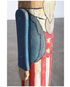 Uncle Sam Barbershop Pole Folk Art Sculpture 1960s Los Angeles